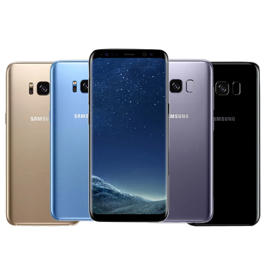 

Original Unlocked Samsung Galaxy S8 4GB RAM 64GB ROM Octa Core 4G LTE Mobile Phone 5.8 inch 12MP Smartphone 3000mAh s8