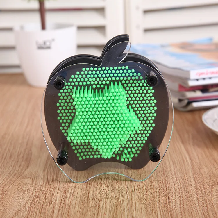 Пластиковая игрушка забавная игра искусство 3D разноцветные иглы для фруктов