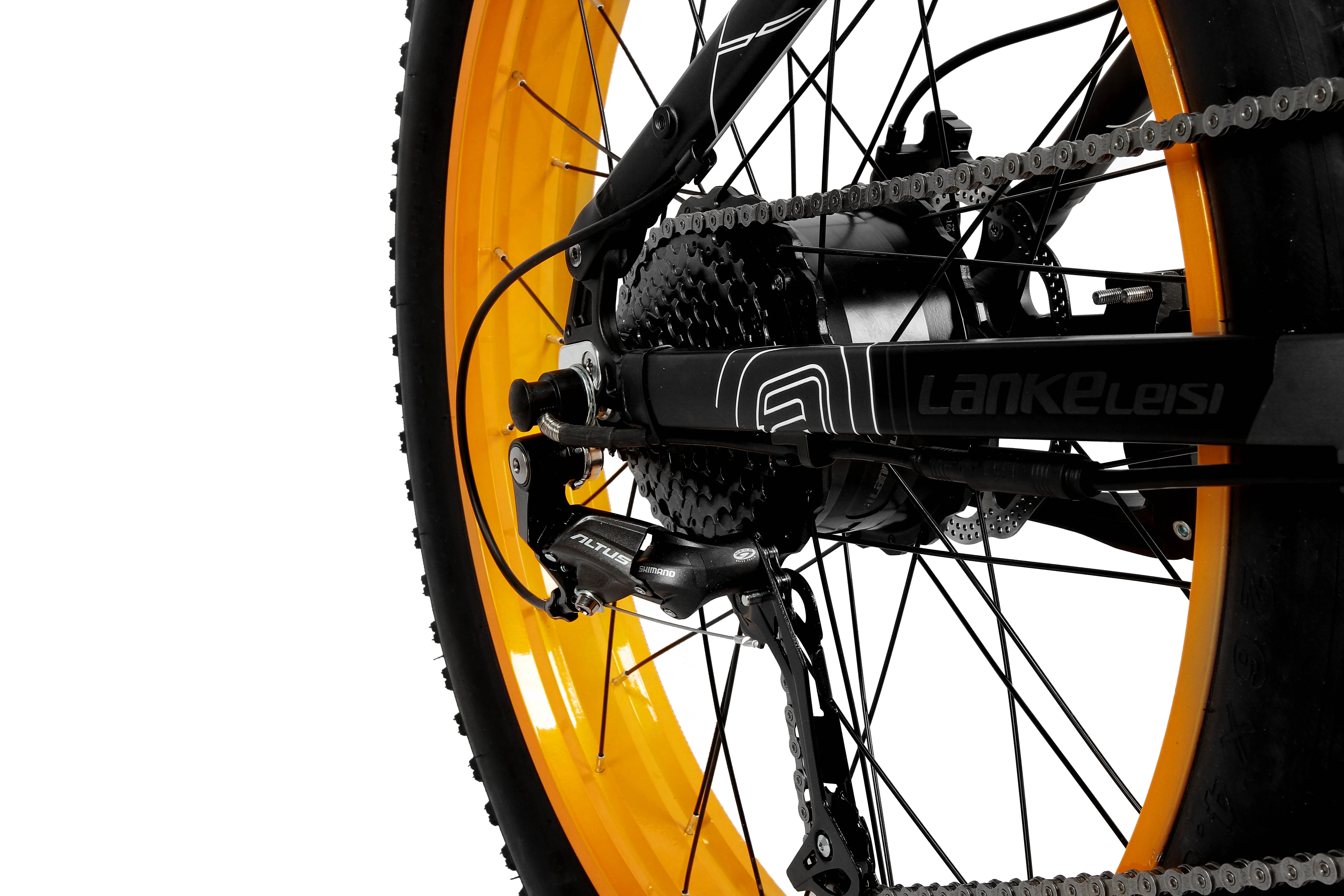 LANKELEISI XT750plus складной электрический велосипед 48В 10ач литиевая батарея 1000 Вт