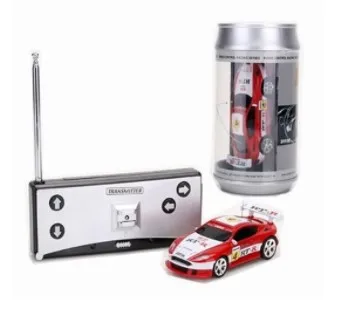 Coke Can Мини RC автомобиль горячая Распродажа Радио пульт дистанционного управления