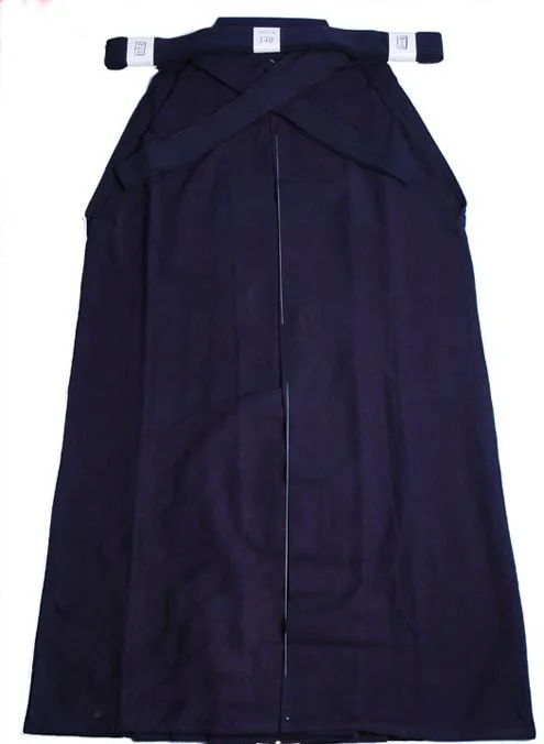 Унисекс высокое качество 100% хлопок 6000 # hakama натуральная растительная синяя