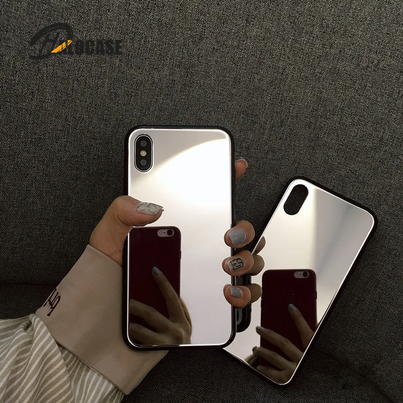 Роскошный чехол из закаленного стекла для iPhone 11 Pro MAX X XR XS 8 7 6 6S Plus прозрачная
