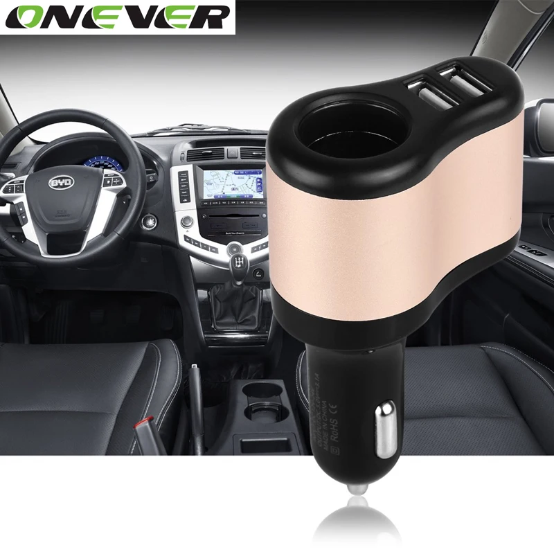 Универсальное зарядное устройство 12 в 1 А и 2 а с двумя портами USB адаптер для