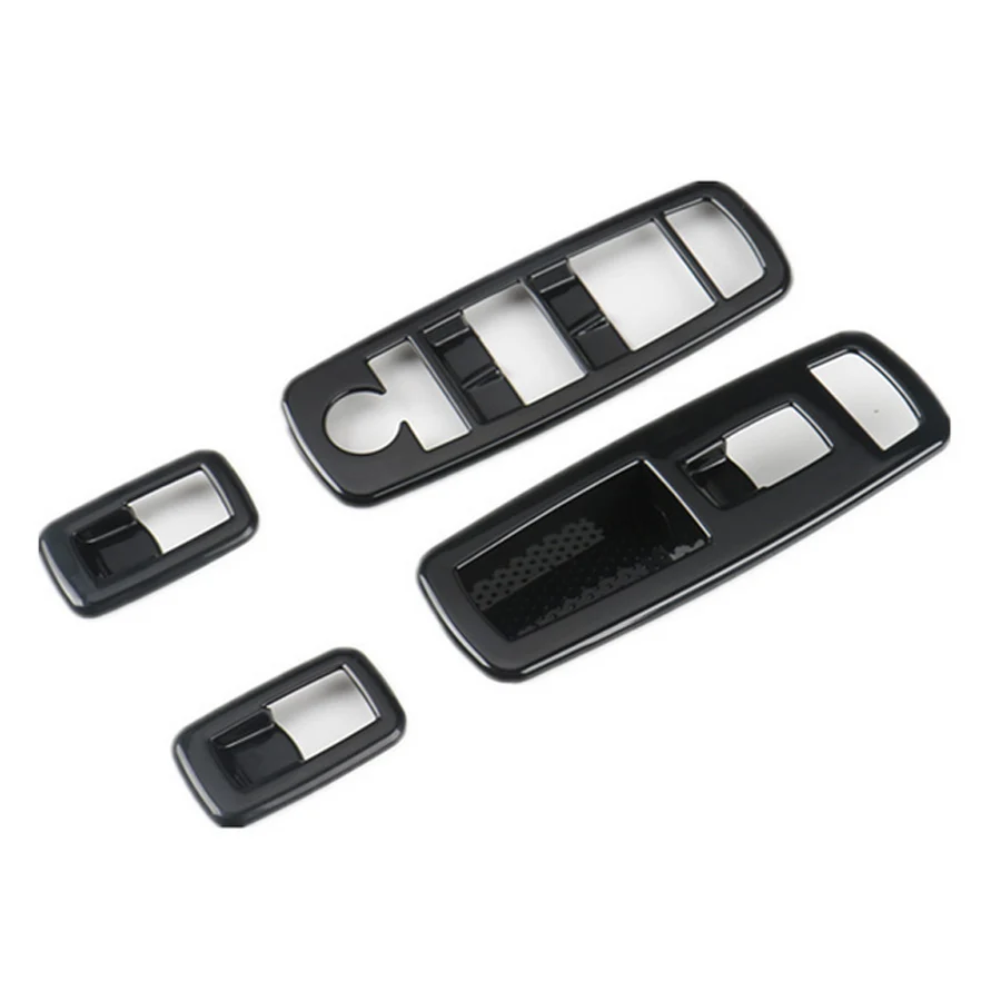 4 шт./компл. кнопки переключения стеклоподъемника декоративная рамка крышка