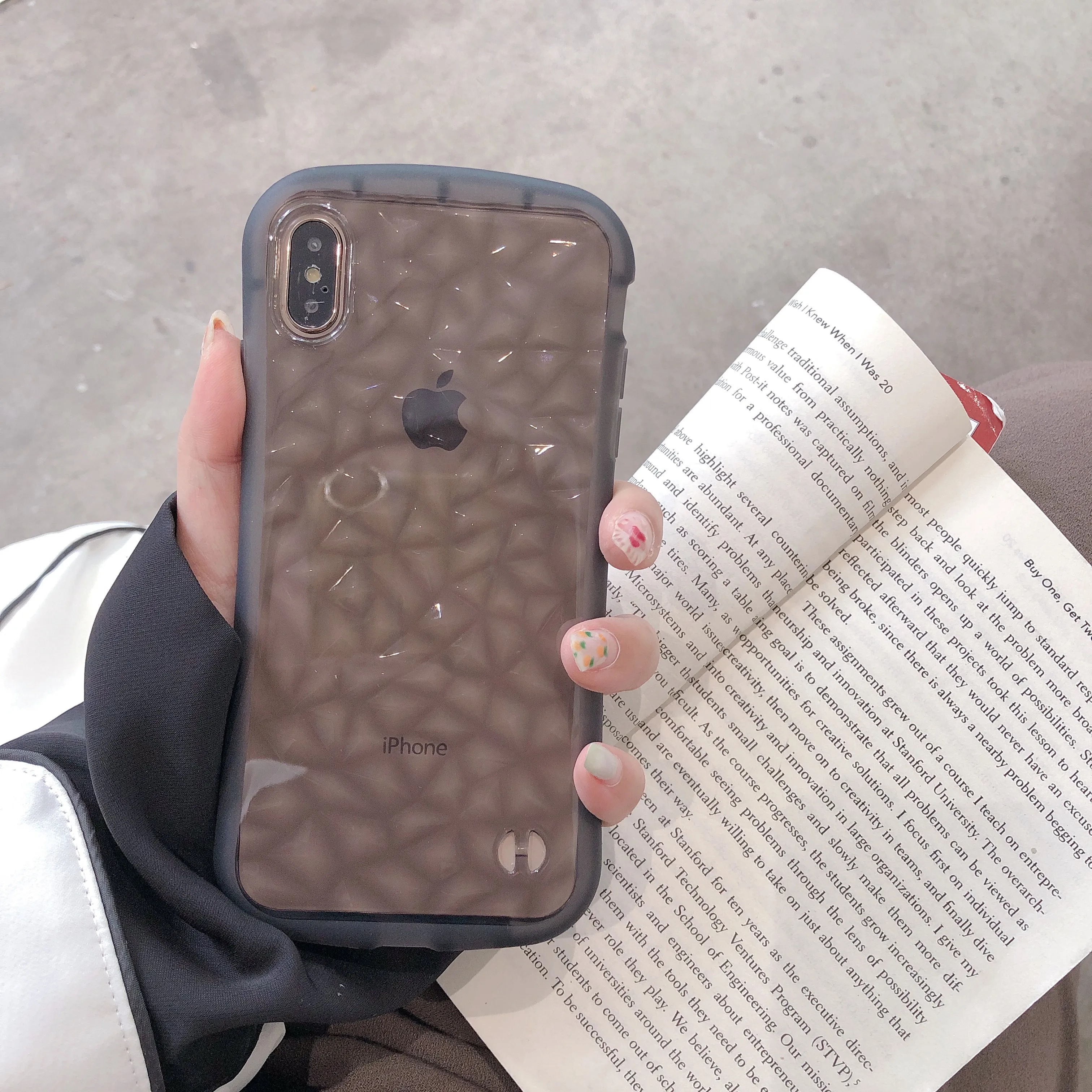 Роскошный силиконовый чехол для iphone X XR XS MAX 7 8 6 6S Plus прозрачный противоударный