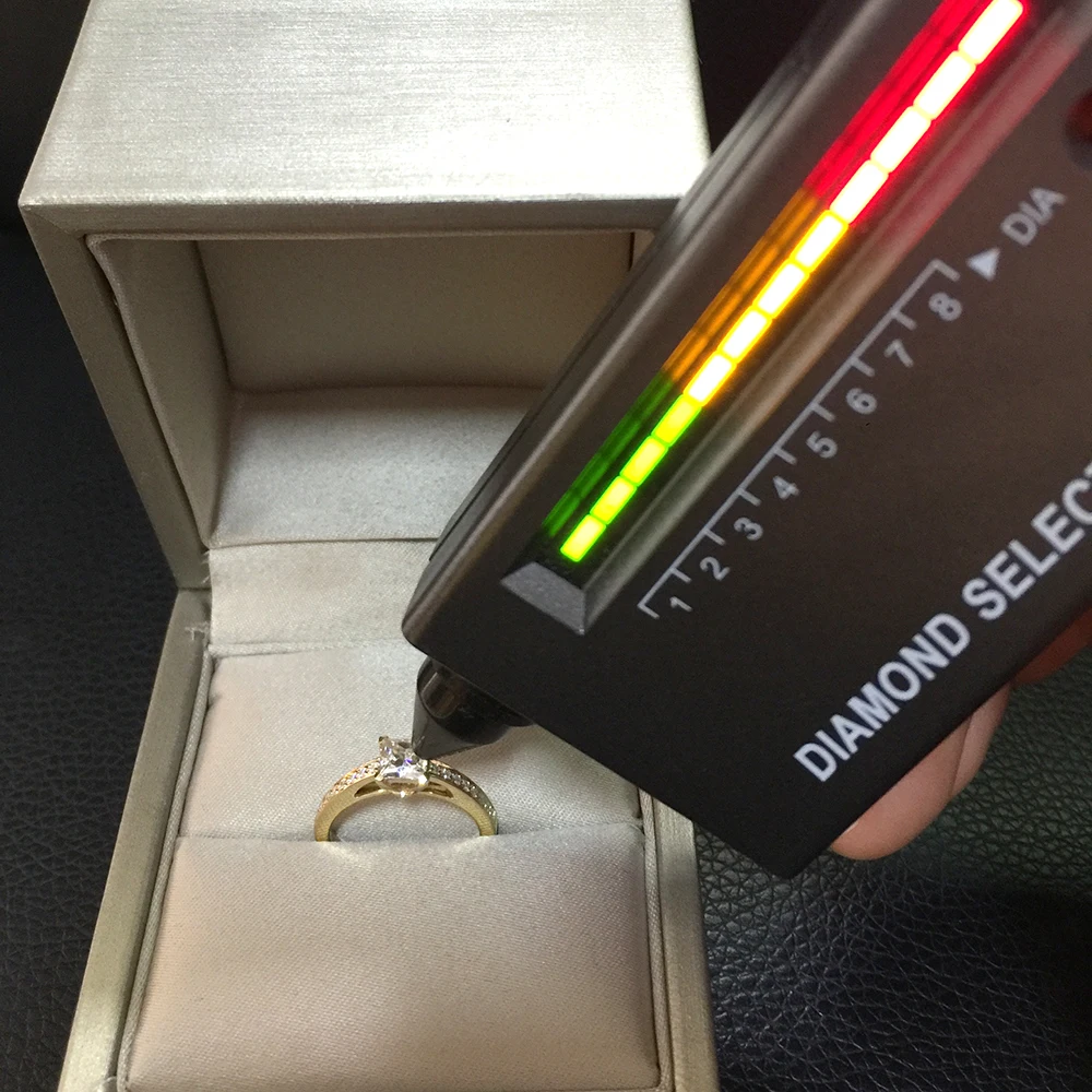

1 Carat Elegant DEF Color Princess Halo Engagement Wedding Moissanite Diamond Ring For Women Real 14k 585 Yellow Gold