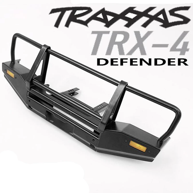 Металлический передний бампер KS в сборе для модели автомобиля 1/10 на ру crawler traxxas trx