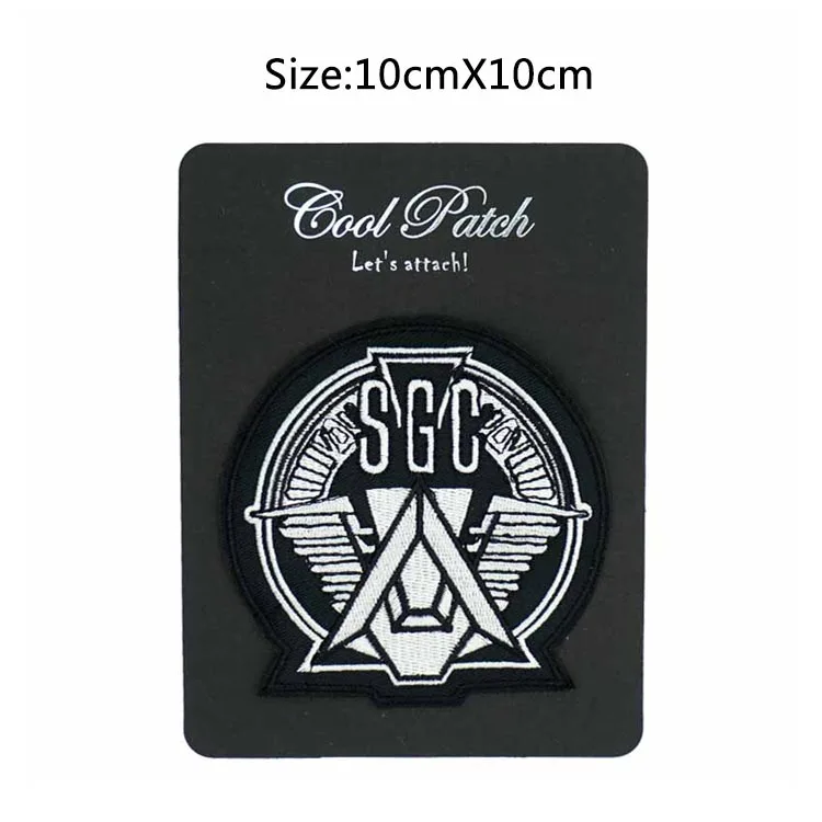 Звездные Врата SG1 SGC Command Prometheus Prop TV punk Аппликация в стиле рокабилли