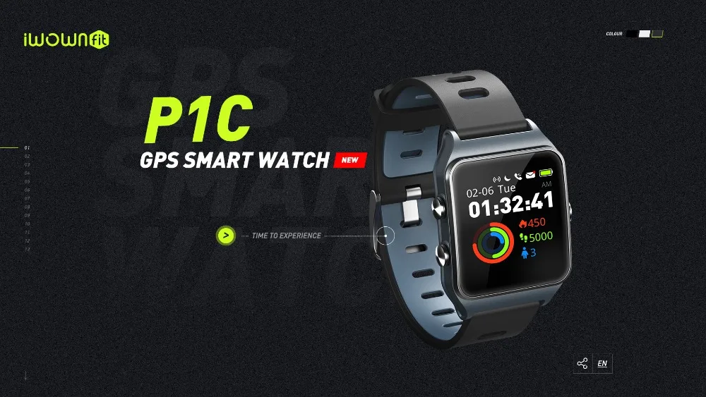 Iwown P1C gps спортивные часы водонепроницаемые динамический мониторинг сердечного ритма компас Смарт-часы для женщин и мужчин умный браслет Android IOS