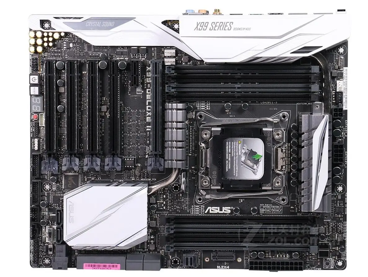 X99-DELUXE II 2011-3 материнская плата поддерживает 6850 K/6950X оригинальный б/у 90% новый |