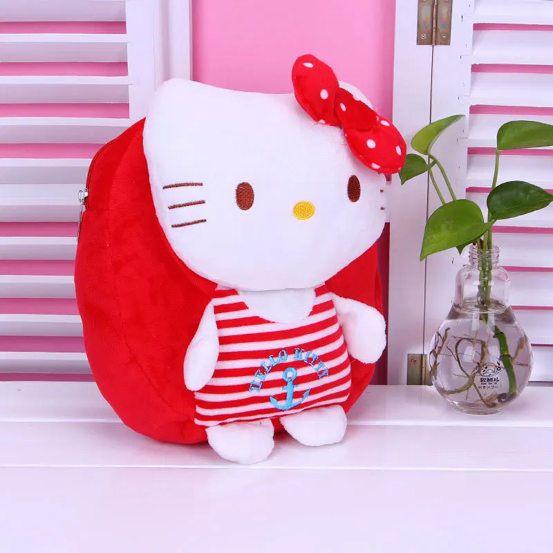 

Girls Cute Sweet Cartoon Cat Bags Baby Kids Plush Mini Backpacks School Children Colorful Lovely Bags Gifts Princess Cute Bags