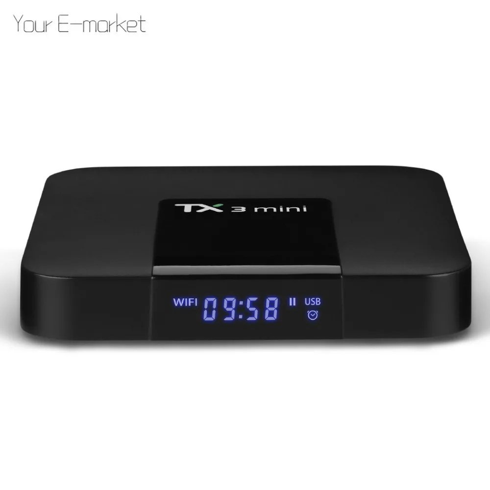 ТВ-приставка Tanix TX3 mini на Android 8 1 2 + 16 ГБ H.265 4K 4 ГГц Wi-Fi | Электроника