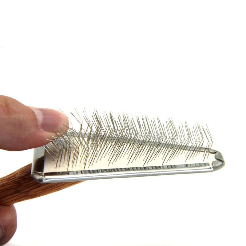 Фирменная деревянная щетка xinuo для вычесывания шерсти домашних животных собак