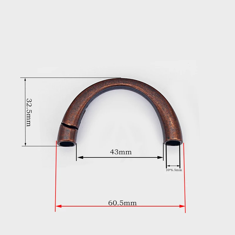 

1sets Accessories Half Cuff Magnetic Clasp for 10*6mm Licorice Leather Cord DIY Bracelet Jewelry Making Findings