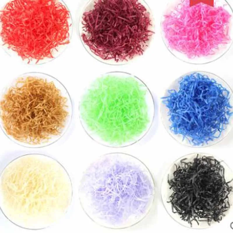 Подарочная коробка для наполнения конфет бумажная шелковая свадебных цветная