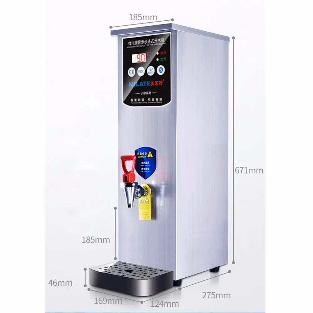 Электрический шаговый водонагреватель емкость 35L/H резервуар для воды 10L