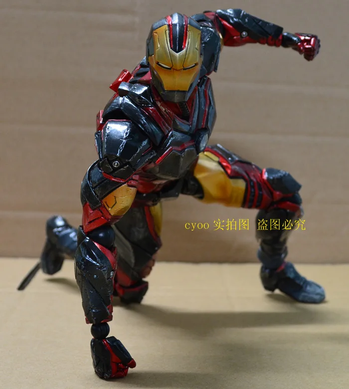 Оригинальная игровая фигурка Kai iron man Коллекционная модель игрушки фигурка 250 мм Железный человек Кай-плей арт Тони Старк