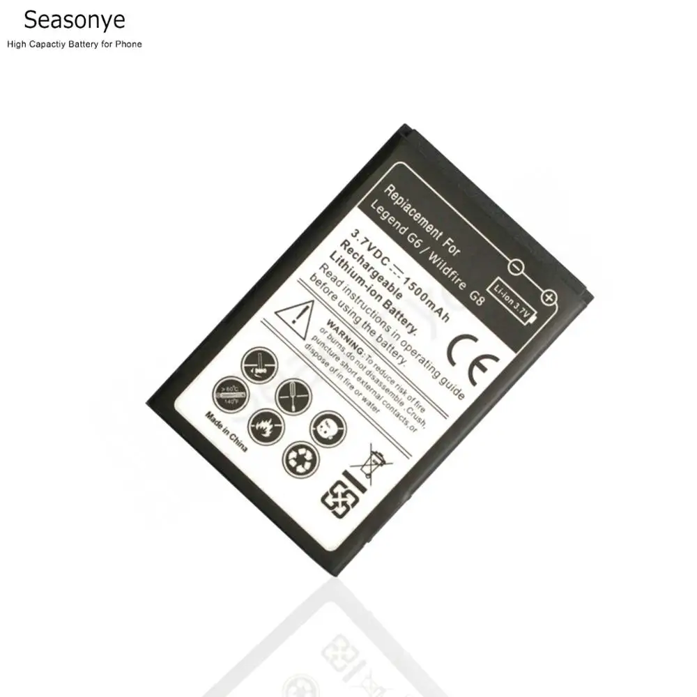 Seasonye 1500mah BA S440 BB96100 S420 Сменный аккумулятор для HTC Evo 4G Google Legend G6 Wildfire G8 A3333 A6363 A7272|battery
