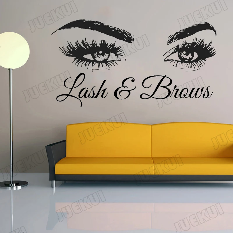 Lash & Brows обои съемные настенные наклейки для дома гостиной художественное