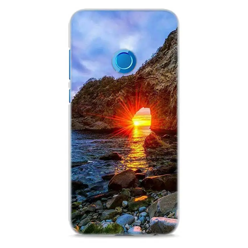 Чехол для Huawei Honor 30 20 10 9 9X Lite 7a Pro 30s 10i 9a 8a 8X с изображением чудеса природы |