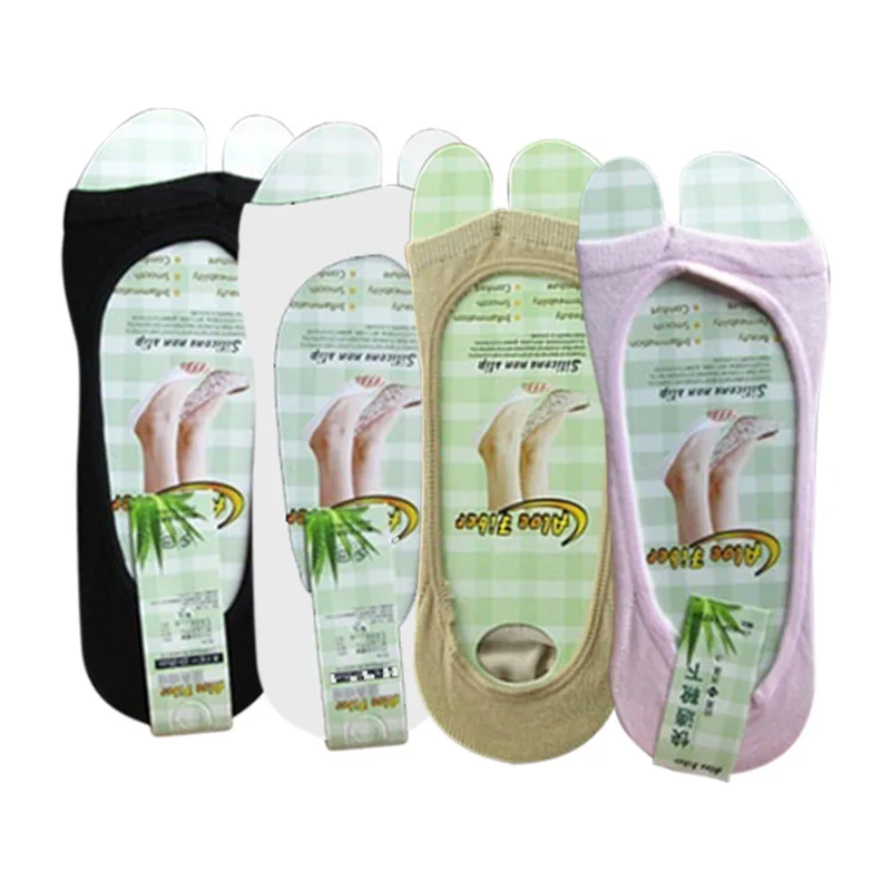 Женские хлопковые носки с открытым носком незаметный носок низкий короткие