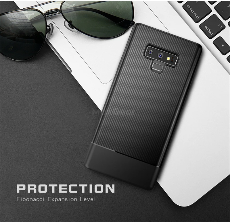 Чехол MaxGear для Samsung Note 8 9 роскошный Ультратонкий силиконовый мягкий ТПУ чехол из