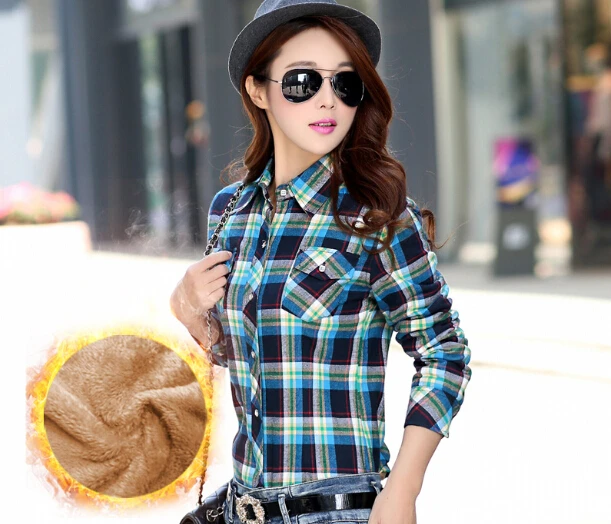 Женская фланелевая рубашка в клетку с длинным рукавом Размеры M L XL XXL | одежда