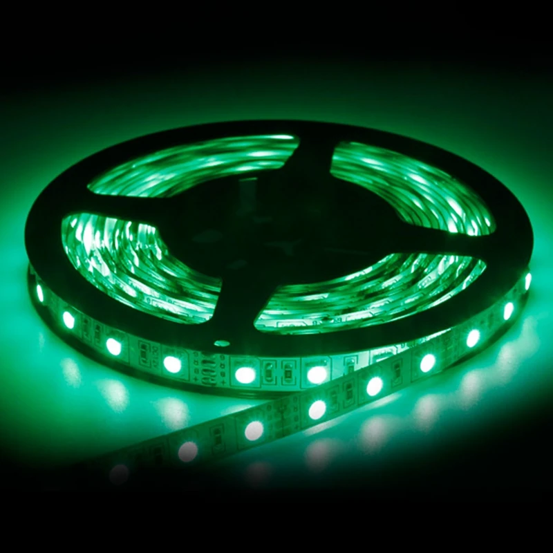 Светодиодная лента Водонепроницаемая 5 м SMD 5050 RGB с 44-кнопочным пультом