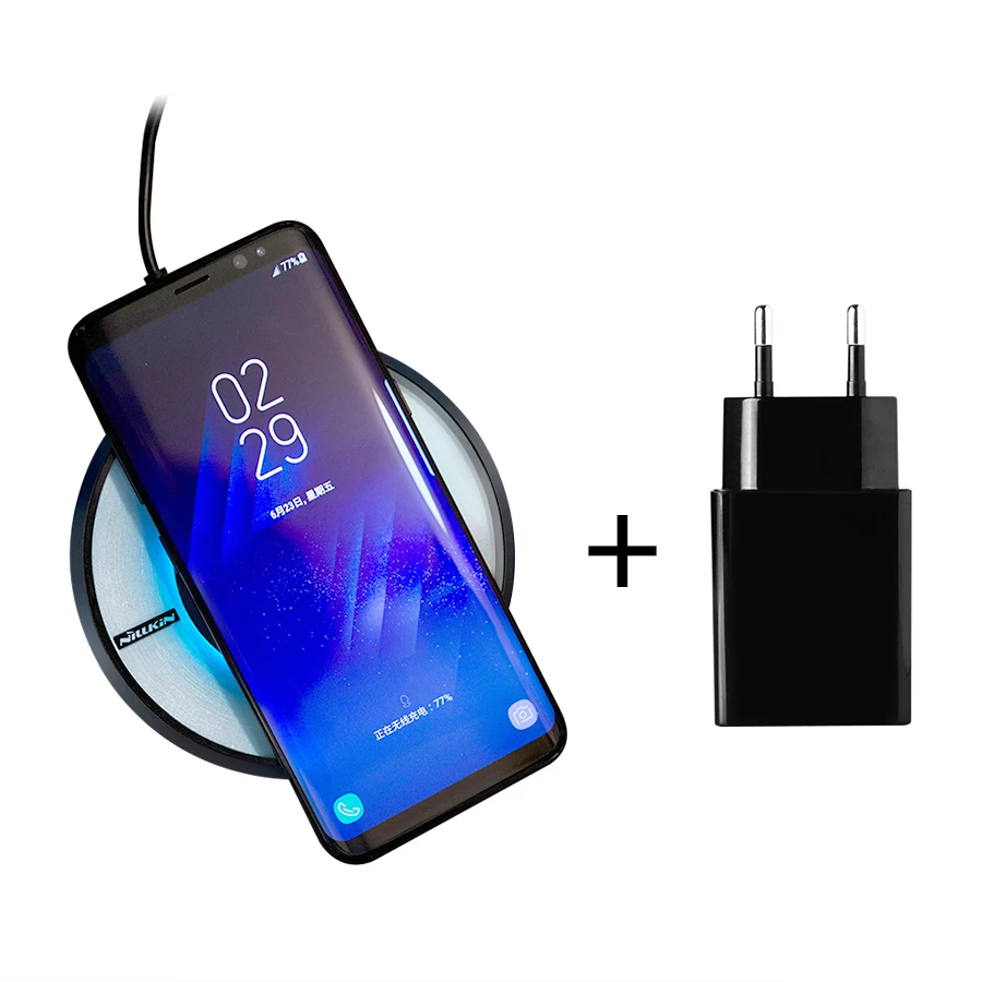 Беспроводной Зарядное устройство nillkin Qi зарядного устройства с USB для телефона