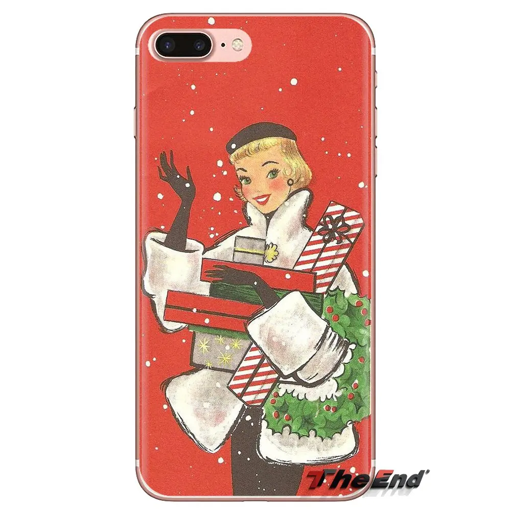 Счастливого Рождества Санта Клаус Снеговик телефон корпус чехол для Samsung Galaxy S3 S4