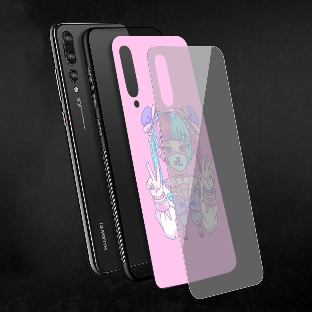 Lavaza Japanese Anime Kawaii Sailor Moon Glass TPU Case for Huawei Mate 20 P10 P20 P30 Y6 Y9 P smart lite Pro 2018 2019 | Мобильные