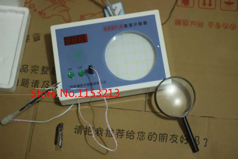 Счетчик колоний цифровое полуавтоматическое испытательное оборудование для