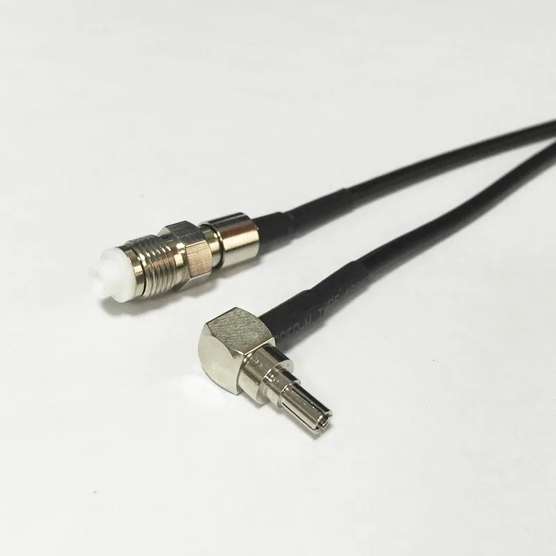 Antenna Modem Extension Cable FME Female Jack to CRC9 Right Angle Connector RG174 pigtail Adapter 20CM 8&quot | Обустройство дома
