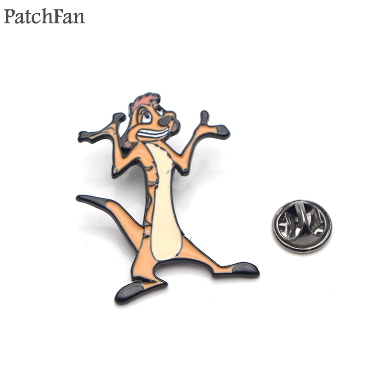Patchfan Король Лев цинковый сплав галстук булавки значки para рубашка сумка Одежда Кепка рюкзак броши для обуви значки медали украшения A1597