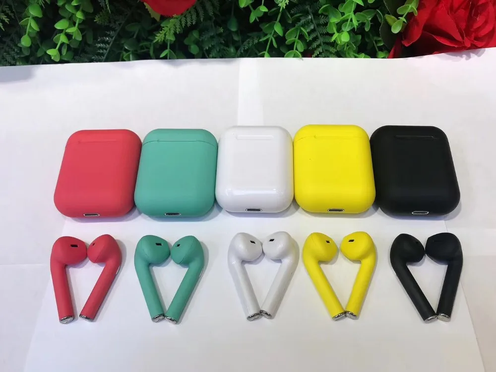 Цветные TWS I9s TWS наушники 5,0 Bluetooth наушники Беспроводная гарнитура для iphone xs 8 7 для всех телефонов andriod в розничной упаковке