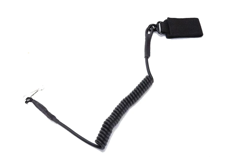 Black Sling Чехол для тактического пистолета Glock 17 19 22 23 31 32 ремень для пистолета кобура с пистолетным ремешком аксессуары для правой руки кобура для пистолета - Цвет: Black Sling