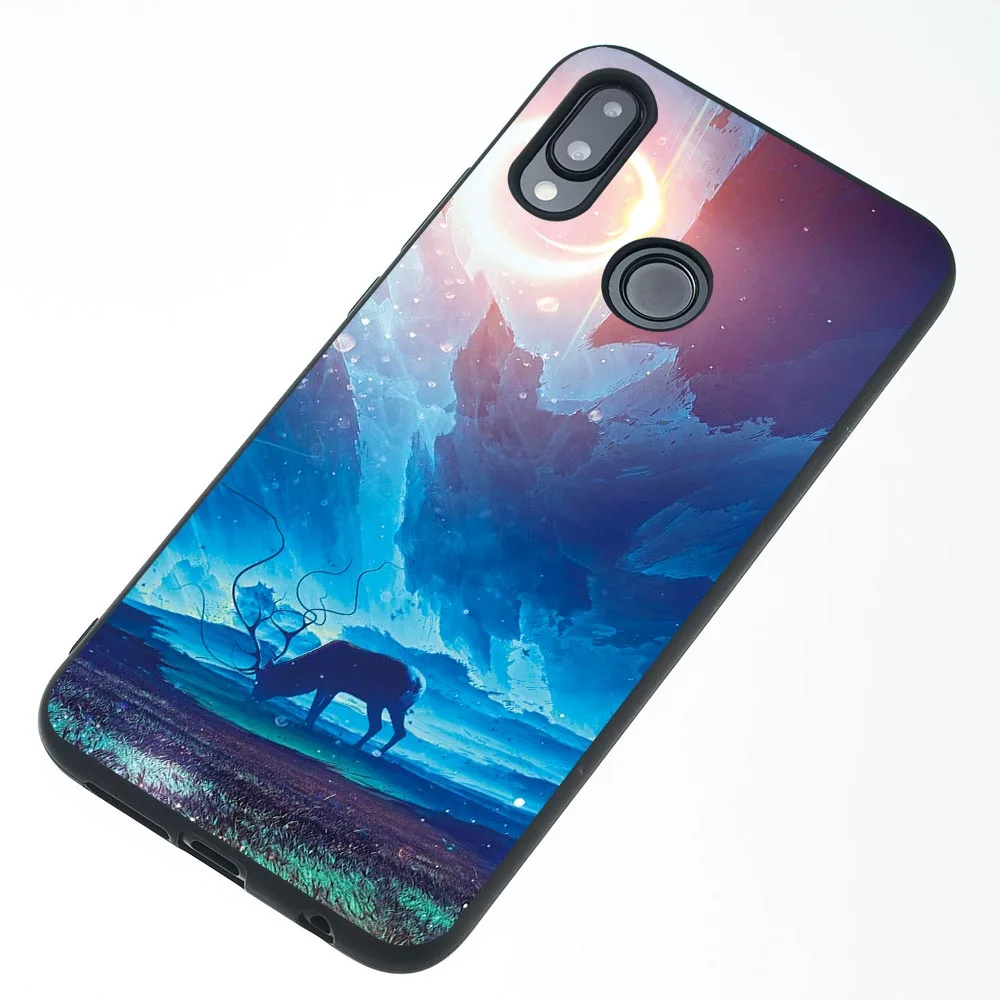 Чехол для телефона huawei mate 20 Lite чехол из мягкого ТПУ и силикона Pro с цветами