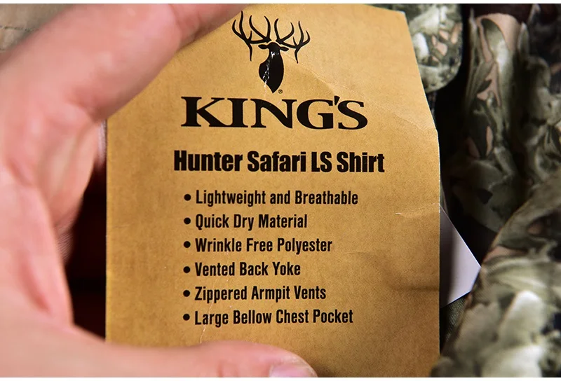 Мужская камуфляжная рубашка для охоты Спортивная быстросохнущая дышащая