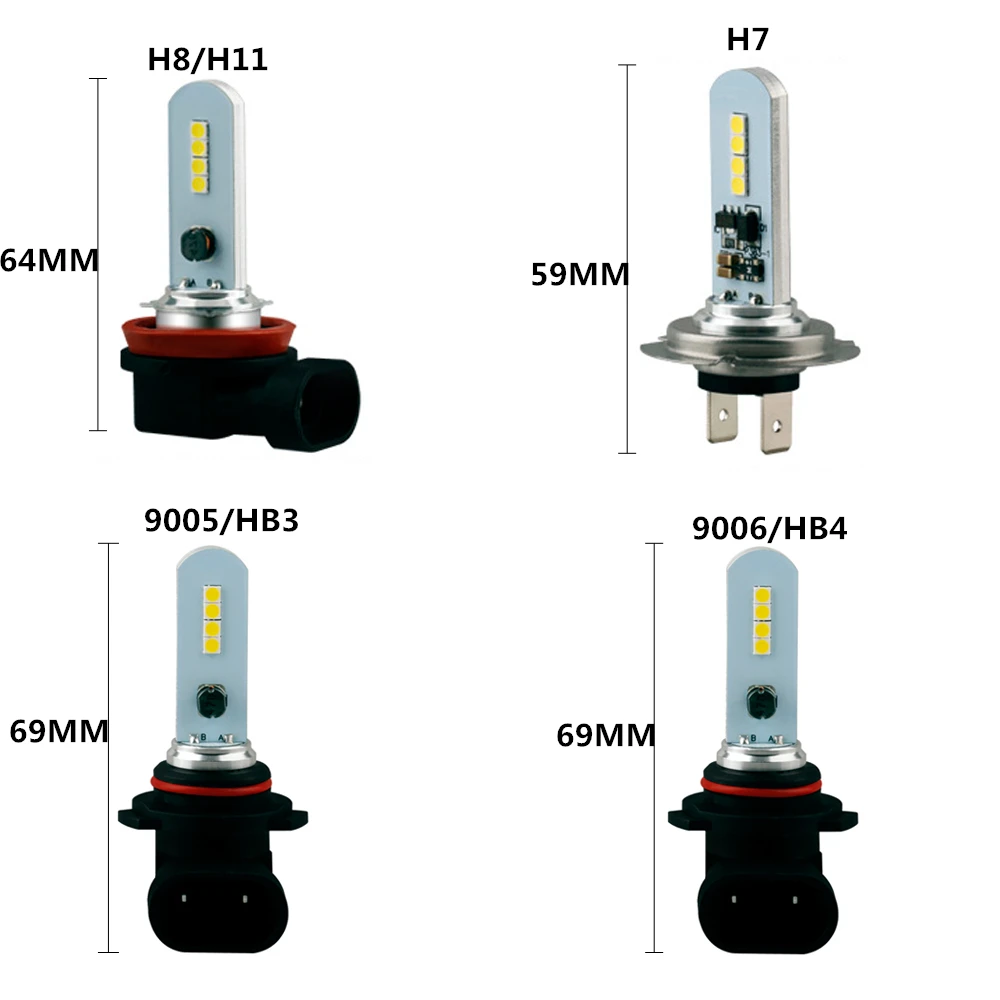 CJXMX 1200LM Чрезвычайно Яркий H7 H8 H11 9005 HB3 9006 HB4 Автомобильный светодиодный