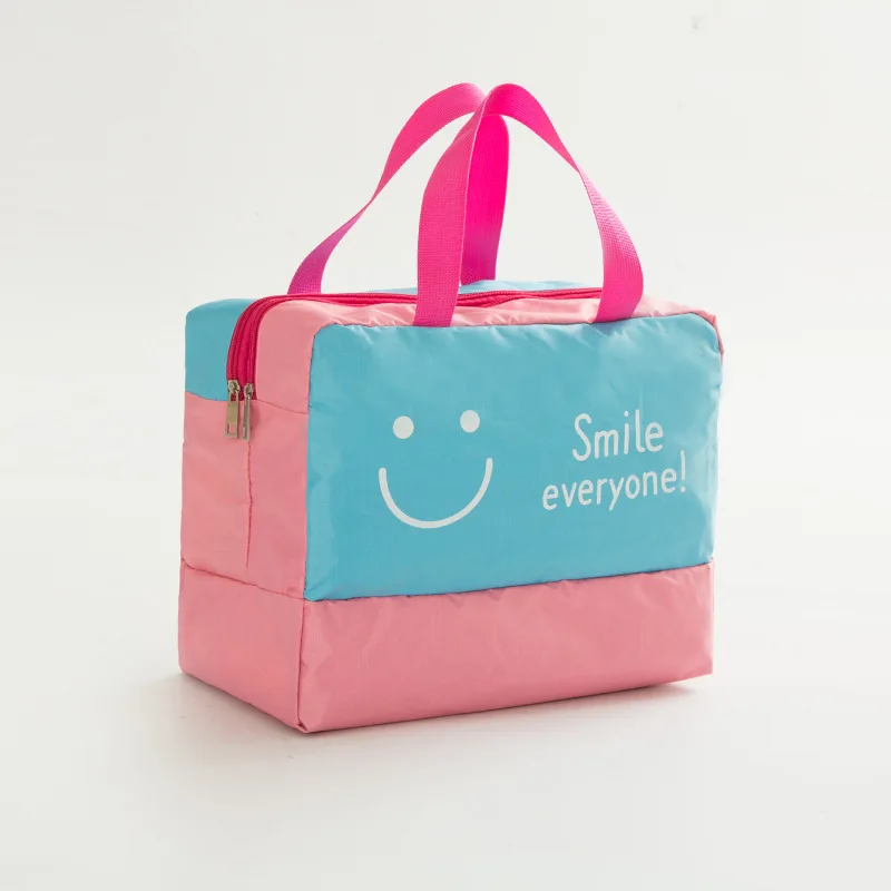 Smiley водонепроницаемая сумка, отделение для сухого и мокрого пляжа, мужская сумка для фитнеса, женский рюкзак для плавания, комбинированная сумка для сухих и влажных вещей - Цвет: smile blue