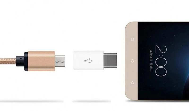 Micro USB кабель для 8 Pin type C зарядное устройство адаптер конвертер iPhone 7 6 6S 5 5S 5C SE X huawei