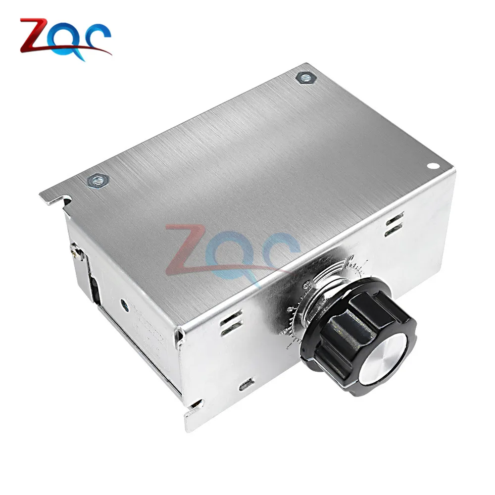 4000W AC 110V-220V SCR Регулируемый Скорость Управление затемнения Диммер Напряжение