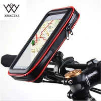 bike bicycle motorcycle holder with waterproof case bag handlebar mount phone holders stand for iphone samsung note345 gps