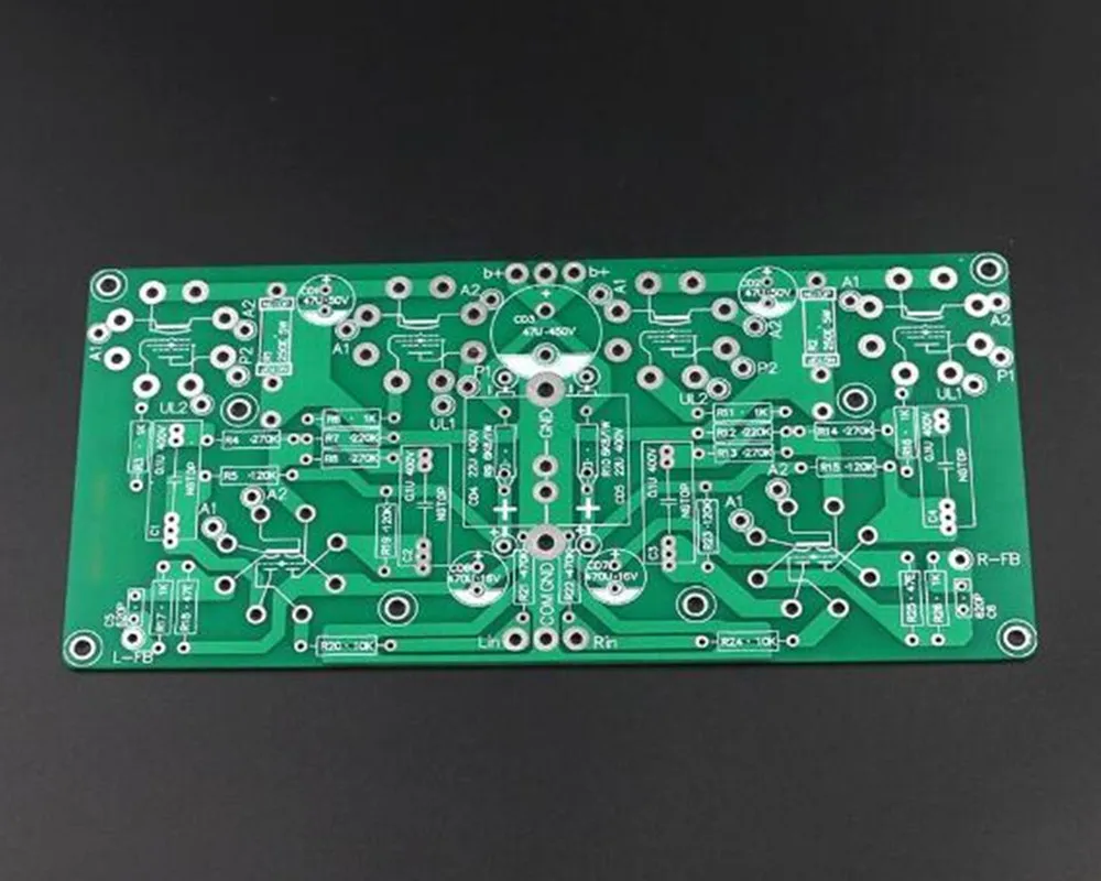 Новая ультра линейный двухтактный 6SL7 + 6V6 трубка усилитель мощности PCB (12