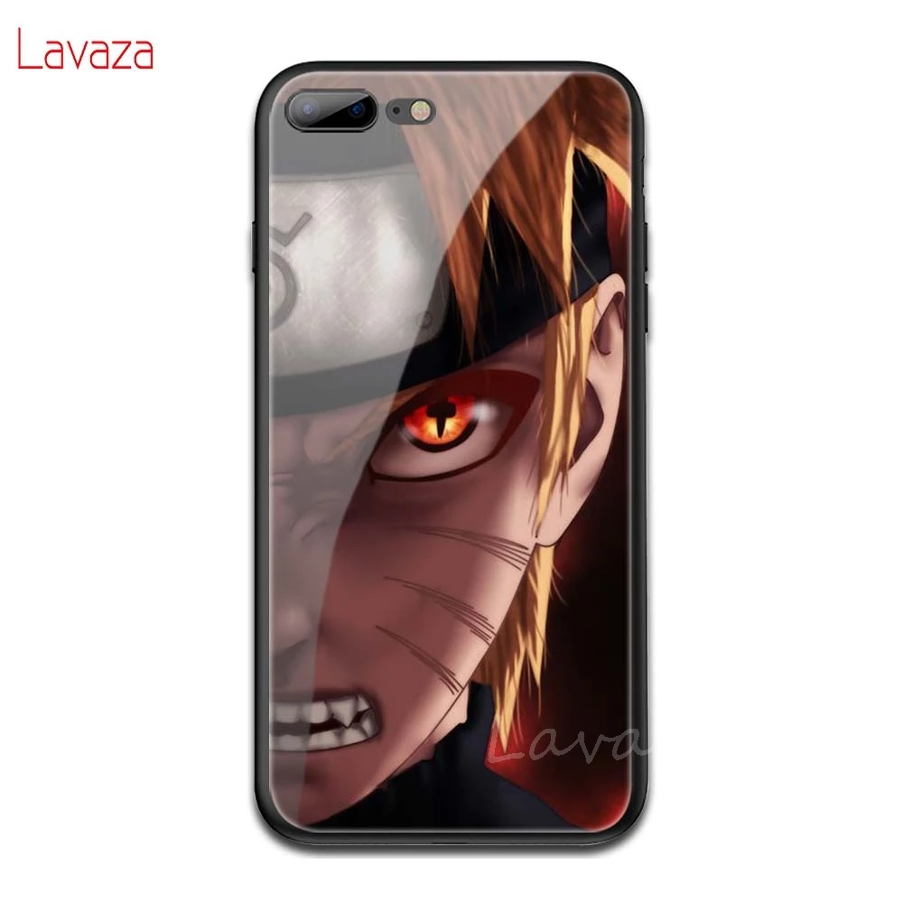 TG2 Lavaza Наруто Итачи Учиха закаленное стекло мягкий чехол для iPhone 6 6S 7 8 Plus 5 5S SE XR X XS 11 Pro MAX чехол - Цвет: TG2