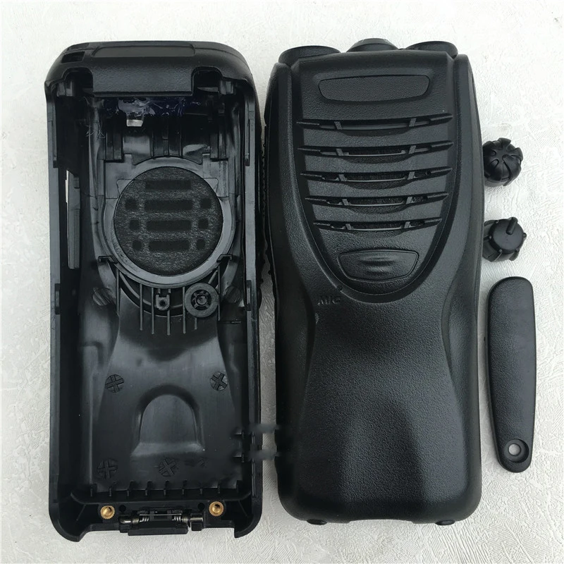 10pcs/lot the front case housing shell for kenwood tk3307 tk2307 tk 2302 walkie talkie for replacement