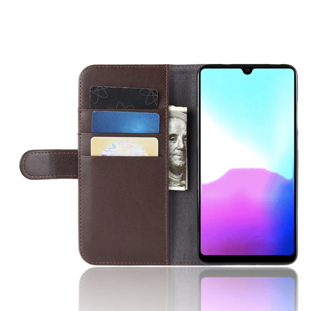HUDOSSEN For Huawei Mate 20 HMA-L09 HMA-L29 Case Luxury Flip Genuine Leather Soft TPU Back Cover Phone | Мобильные телефоны и