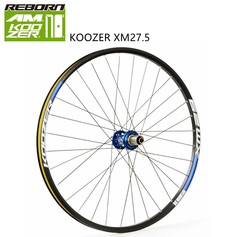Колесо для горного велосипеда KOOZER XM27.5 (переднее + заднее колесо) 27.5er 9 мм 15QR 10x135