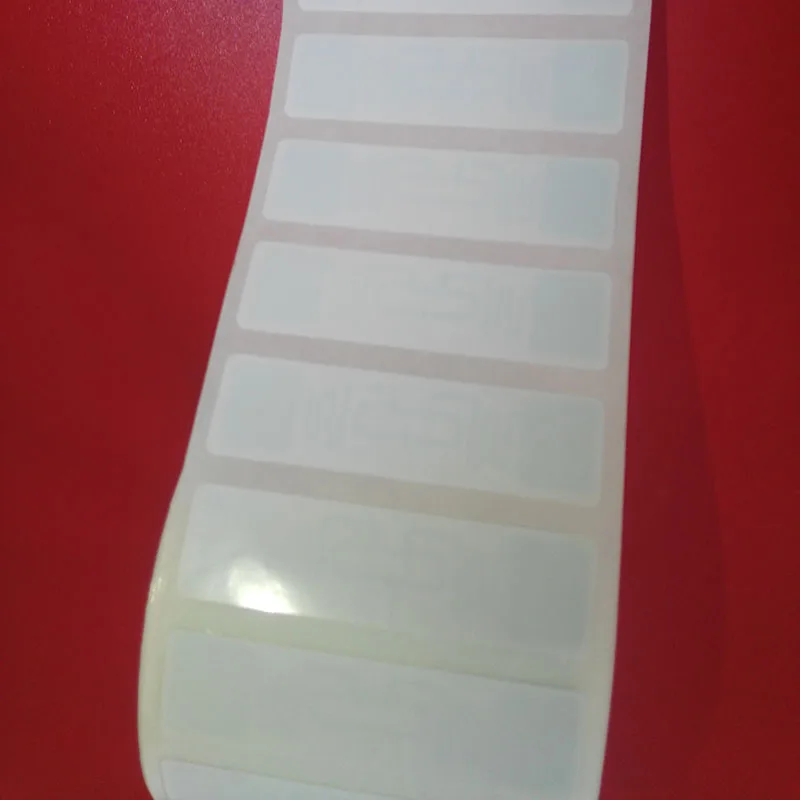 Наклейки UHF AZ 100 9662-860 МГц RFID клейкий бирка ISO 18000-6C Alien H3 инкрустация чипа 73*23 мм 960 шт.