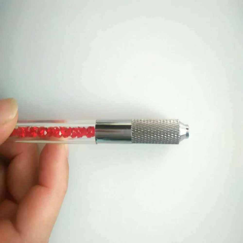 Pro татуаж руководство глаз брови татуировки Microblading ручка красная ручка|tattoo